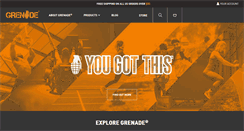 Desktop Screenshot of grenade.com